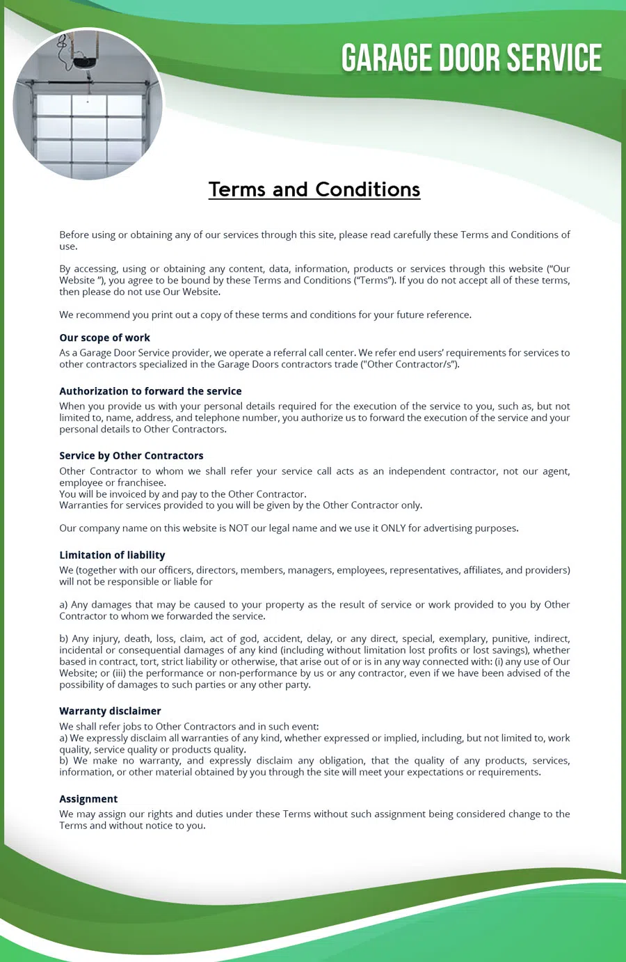 Quality Garage Door Service Scottsdale, AZ 480-648-1334